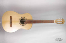 Load image into Gallery viewer, Birds eye maple classical guitar front view
