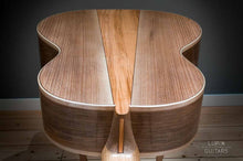 Ladda upp bild till gallerivisning, Walnut and cherry classical guitar back and heel