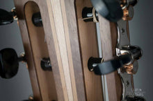 Ladda upp bild till gallerivisning, Walnut classical guitar headstock back view