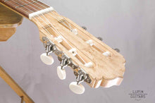 Load image into Gallery viewer, Birds eye maple classical guitar headstock
