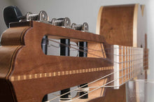 Load image into Gallery viewer, Walnut classical guitar headstock
