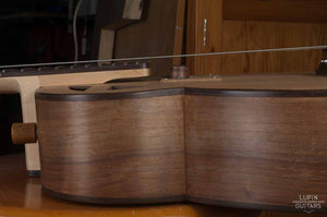 Steel string body side view
